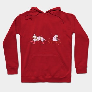 Rudolf the Red-Nosed Sheep Hoodie